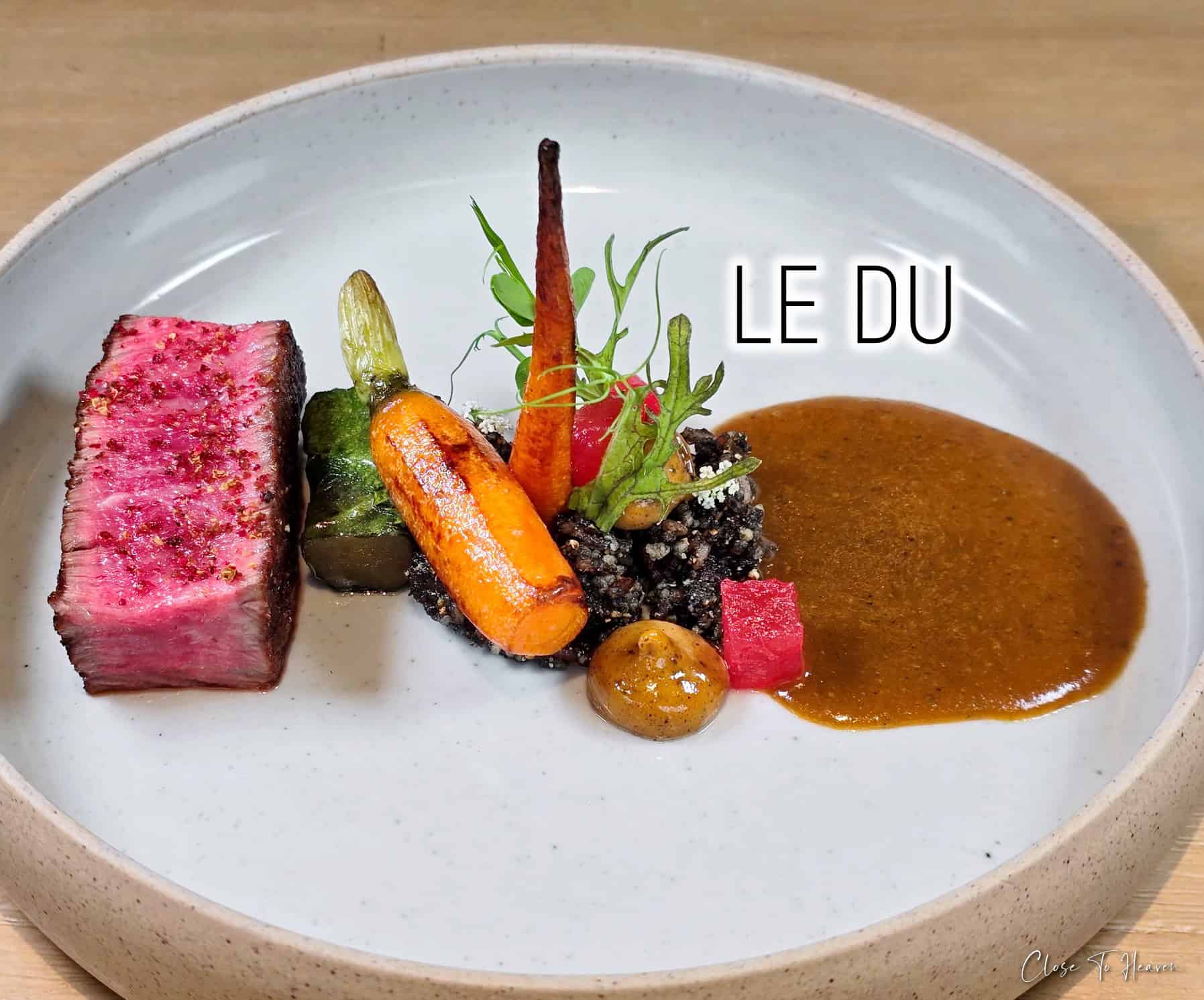 LE DU | 1-Michelin Star & No.40 World’s 50 Best Restaurant 2024